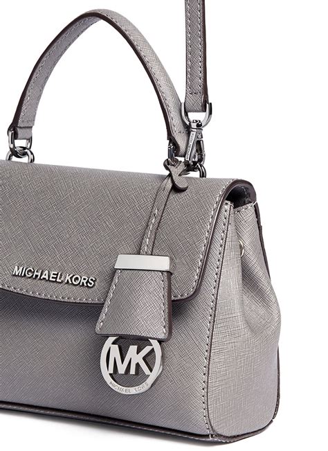 michael kors grey purse|michael kors handbags small gray.